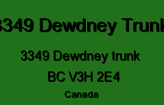 3349 Dewdney Trunk 3349 DEWDNEY TRUNK V3H 2E4
